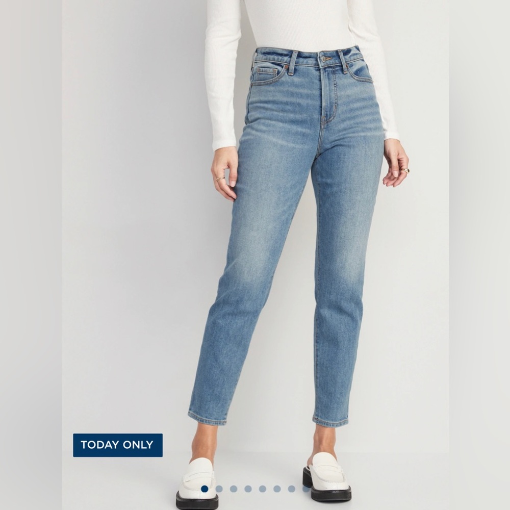 Old Navy High Waist OG Straight Jeans Women Size 6